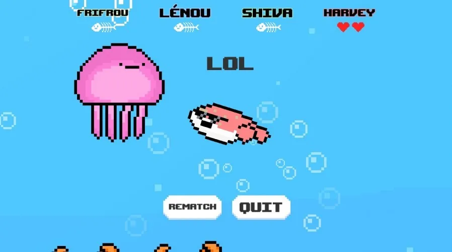 Écran de revanche de Phat Fishes